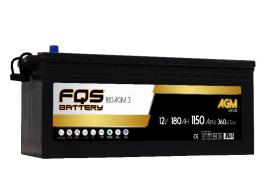 Baterías FQS gama AGM Vehículo industiral anti vibración + energía de a bordo