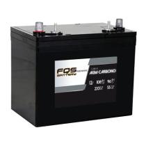 Baterías FQS gama Tracción Ligera AGM Carbono ciclo profundo 1.400 ciclos