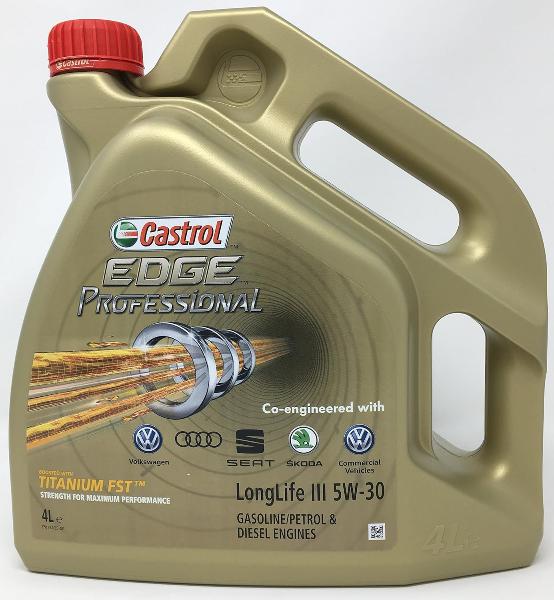 Castrol 5W30.4LLPRO - Aceite de motor Castrol Edge Professional 5W30 LL III  4L