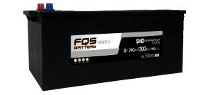 FQS Battery FQS240SHD.3 - Batería black c 12 V 240AH 1300 EN + I