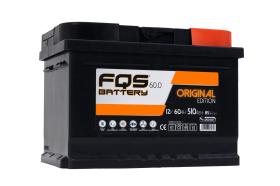 FQS Battery FQS60.0 - Batería original lb2 12 V 60AH 510 EN + D
