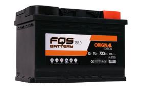 FQS Battery FQS75B.0 - Batería original lb3 12 V 75AH 700 EN + D