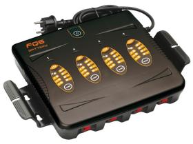 FQS Battery 28444 - Cargador para de batería de 12 V de plomo/ liquidas/agm/gel