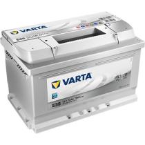 Varta E38 - Batería Varta LB3 silver dynamic - húmeda 12 V 74AH 750a + D
