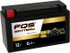 FQS Battery GELYT7B-4 - Batería moto hermetica gel start-stop 12 V 6AH 100a + I