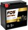 FQS Battery GELBTX14 - Batería moto hermetica gel start-stop 12 V 12AH 200a + I