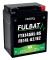 FQS Battery GELBB14L-A2 - Batería moto hermetica gel start-stop 12 V 14 AH 210 EN + D