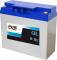 FQS Battery FQS12-22GEL - Batería gel ciclo profundo 12 V 22AH + Diag