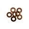 Jbm 13826 - Bolsa de 50 arandelas de cobre para inyectores (15,0 x 7,5 x