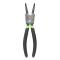 Jbm 51020 - Alicate seeger para exteriores con boca curva 7" 180mm