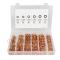 Jbm 52163 - Estuche de arandelas de cobre para tapón de cárter 525 pcs