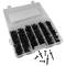 Jbm 52711 - Estuche de remaches plásticos 150 pcs