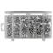 Jbm 53361 - Estuche de remaches tuerca de aluminio 150 pcs