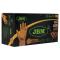 Jbm 53551 - Guantes naranjas desechables de nitrilo t:m 7,0mil (100 uds.