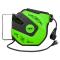 Jbm 53586 - Carrete de cable eléctrico 21m - verde
