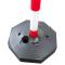 Jbm 53808 - Poste de plástico para cadena - rojo / blanco