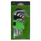 Jbm 53954 - Set de 9 llaves allen cortas con punta redonda