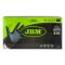 Jbm 54151 - Guantes negros desechables de nitrilo t:m  5mil