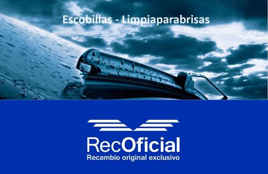 Escobillas limpiaparabrisas Escobillas